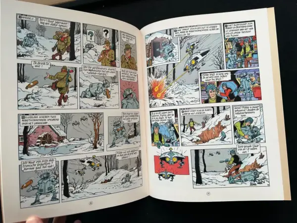 1e drukken SC Robert en Bertrand 25 - Vreemde bezoekers (1978)