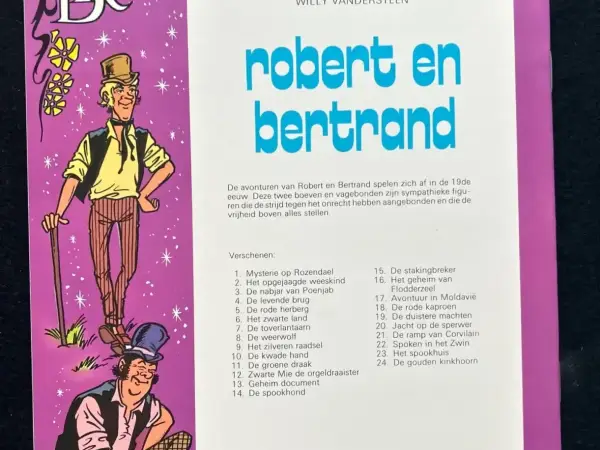 1e drukken SC Robert en Bertrand 24 - De gouden kinkhoorn (1978)
