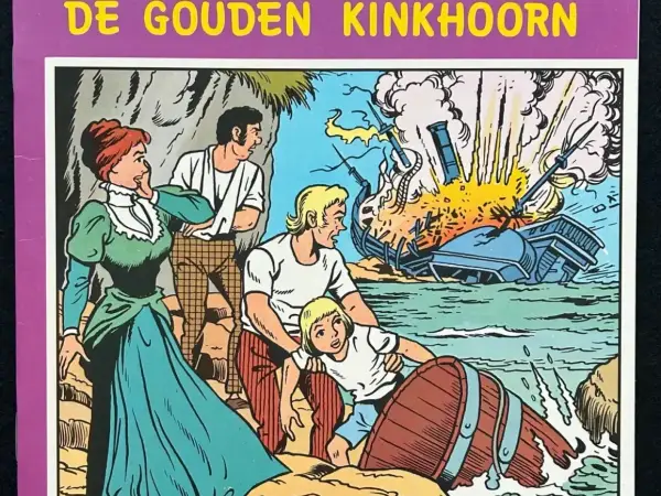 Robert en Bertrand 24 - De gouden kinkhoorn (1978)