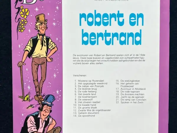 1e drukken SC Robert en Bertrand 22 - Spoken in het Zwin (1977)