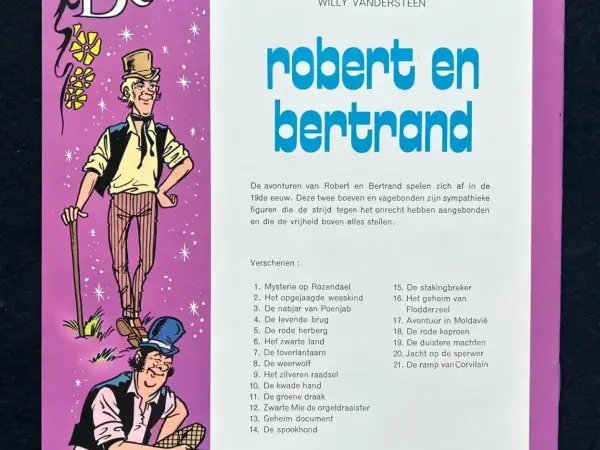 1e drukken SC Robert en Bertrand 21 - De ramp van Corvilain (1977)
