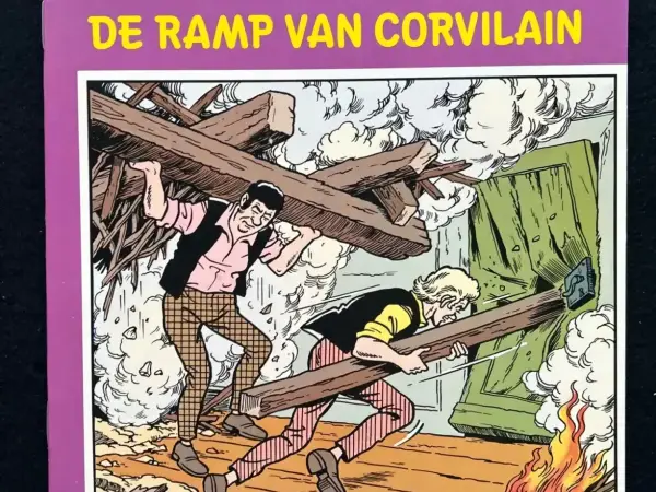 Robert en Bertrand 21 - De ramp van Corvilain (1977)