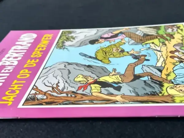 1e drukken SC Robert en Bertrand 20 - Jacht op de Sperwer (1977)