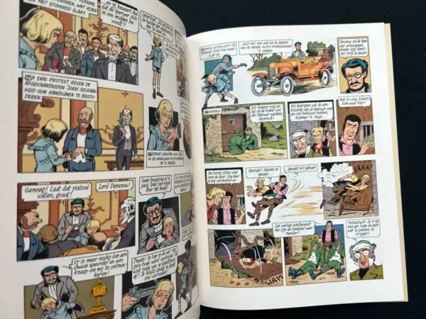 1e drukken SC Robert en Bertrand 20 - Jacht op de Sperwer (1977)