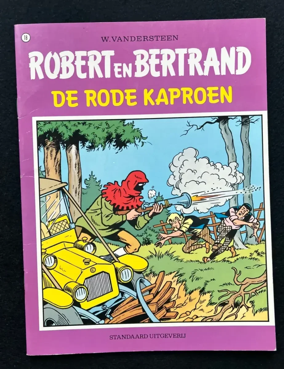 Robert en Bertrand 18 - De Rode Kaproen (1977)