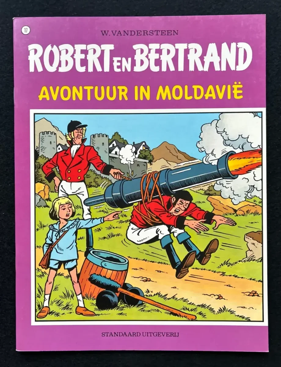 Robert en Bertrand 17 - Avontuur in Moldavië (1976)