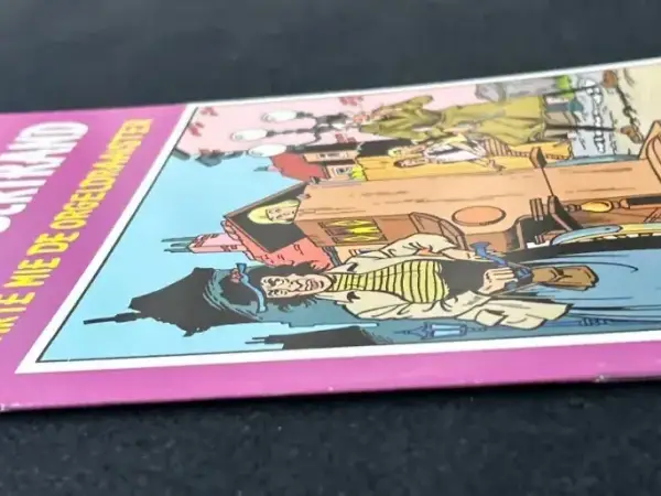 1e drukken SC Robert en Bertrand 12 - Zwarte Mie de orgeldraaister (1975)