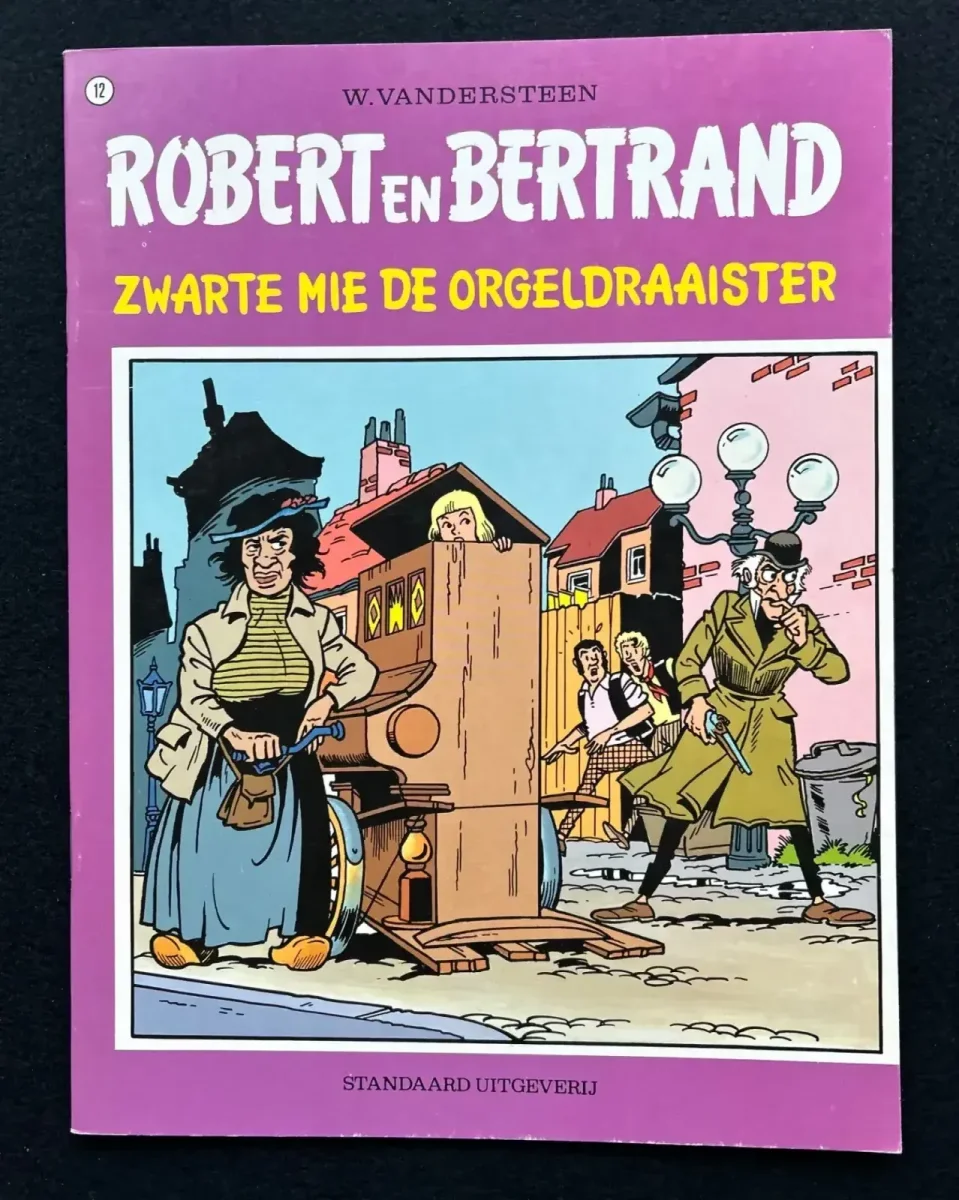 Robert en Bertrand 12 - Zwarte Mie de orgeldraaister (1975)