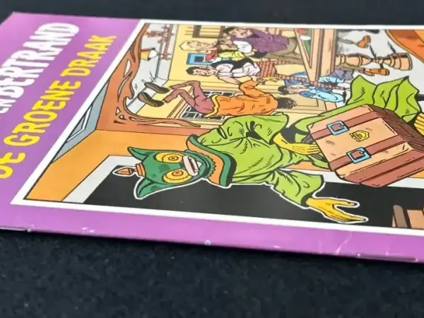 1e drukken SC Robert en Bertrand 11 - De groene draak (1975)