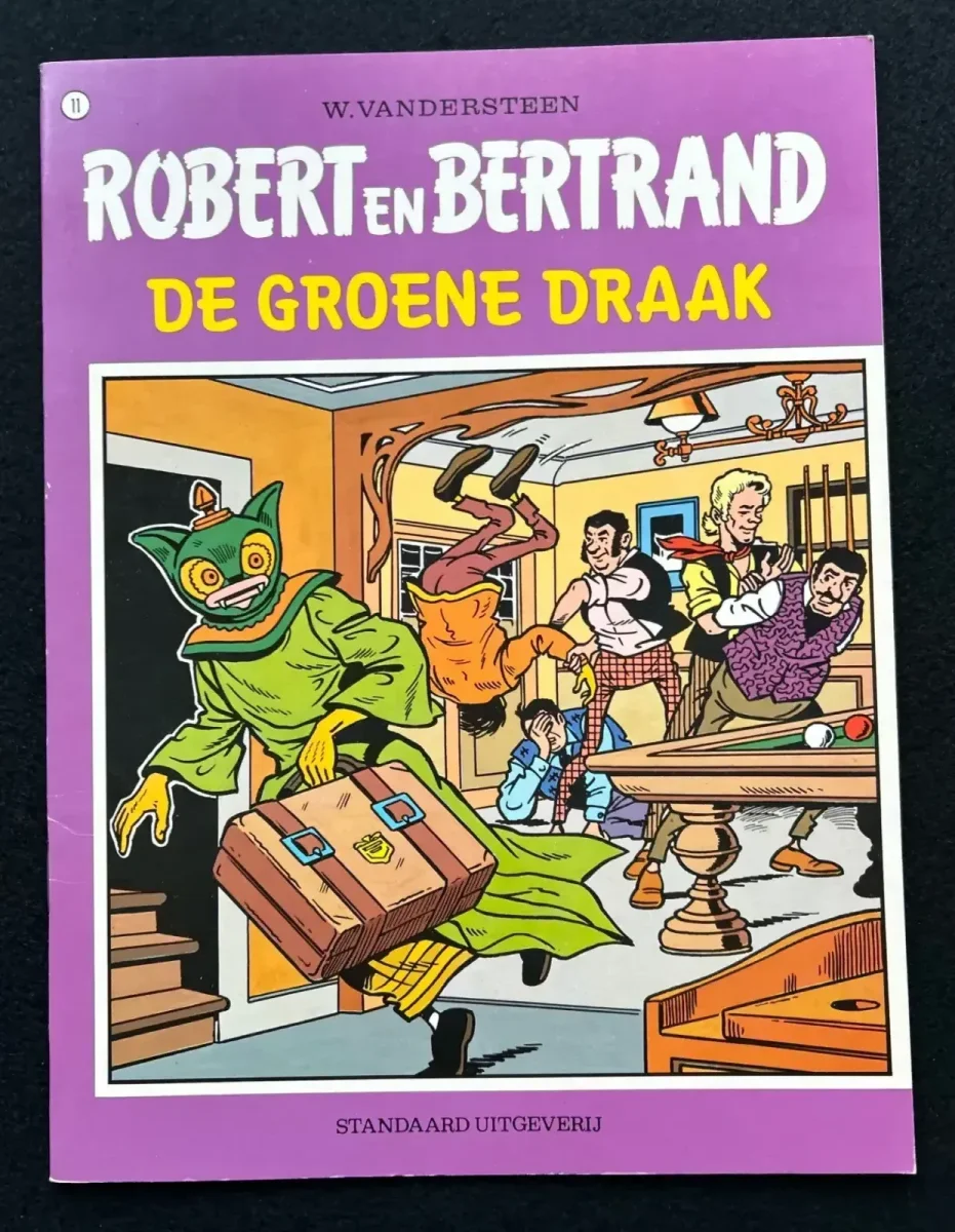 Robert en Bertrand 11 - De groene draak (1975)