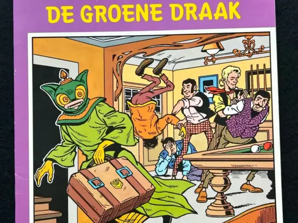 Robert en Bertrand 11 - De groene draak (1975)