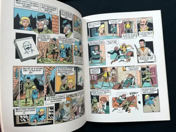 1e drukken SC Robert en Bertrand 10 - De kwade hand (1975)