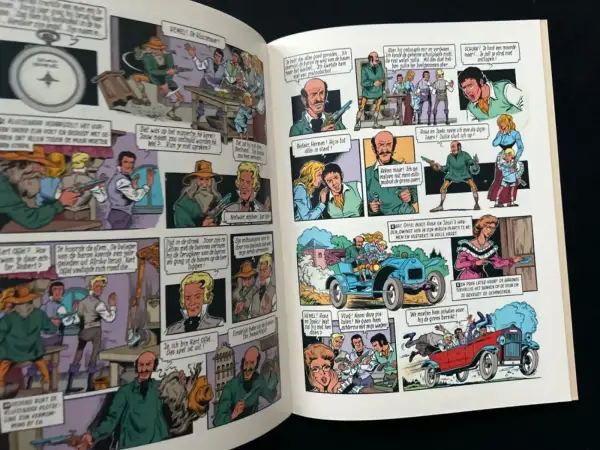 1e drukken SC Robert en Bertrand 9 - Het zilveren raadsel (1975)