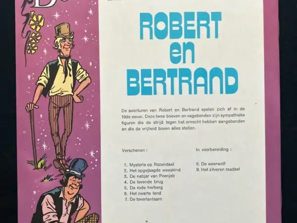 1e drukken SC Robert en Bertrand 7 - De toverlantaarn (1974)