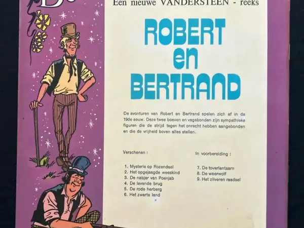 1e drukken SC Robert en Bertrand 6 - Het zwarte land (1974)