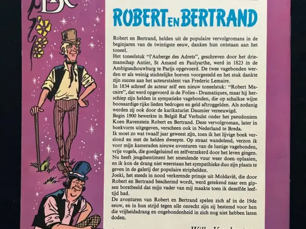 1e drukken SC Robert en Bertrand 3 - De nabjar van Poenjab (1974)
