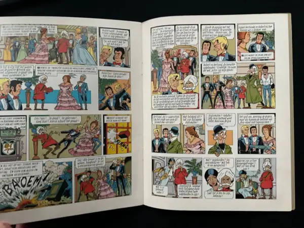 1e drukken SC Robert en Bertrand 3 - De nabjar van Poenjab (1974)