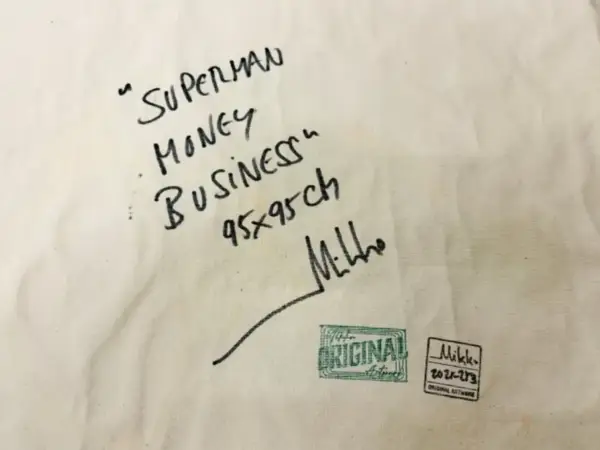 Genummerde / gesigneerde uitgaven Mikko - Superman Monkey Business XL