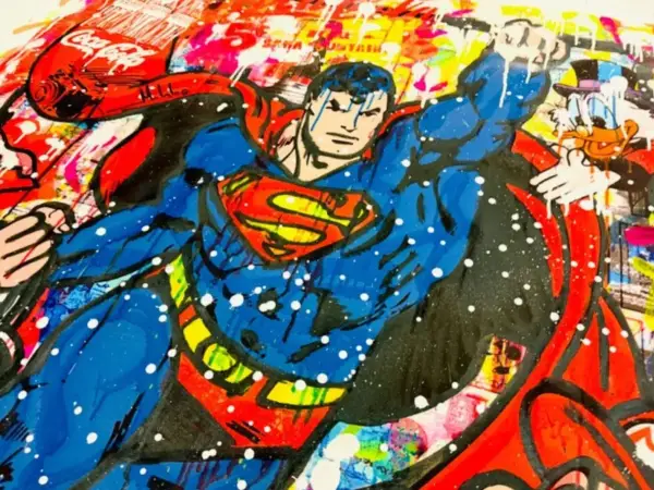 Genummerde / gesigneerde uitgaven Mikko - Superman Monkey Business XL