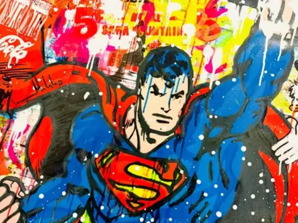 Genummerde / gesigneerde uitgaven Mikko - Superman Monkey Business XL