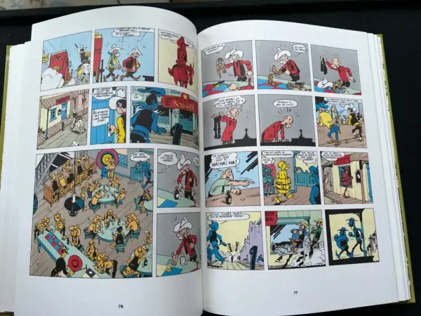 herdrukken HC Lucky Luke 1 - Dick Digger's goudmijn + Rodéo + Arizona (1980)