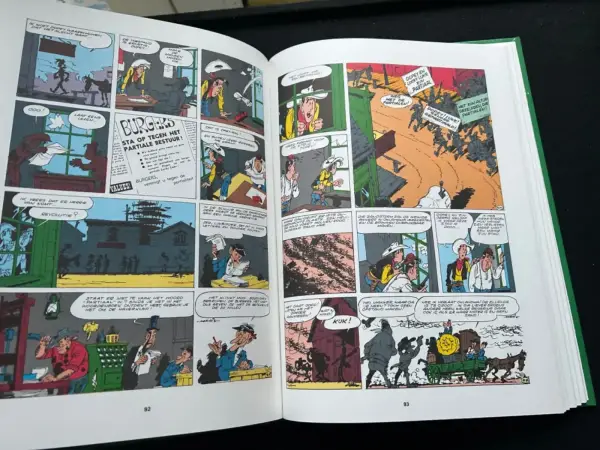 herdrukken HC De rechter + De trek naar Oklahoma + De Daltons breken uit (1982)