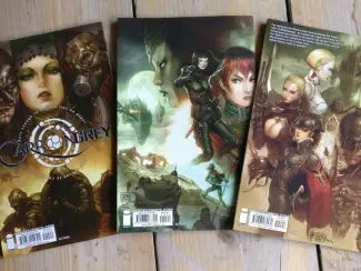 Complete reeksen Carbon Grey - compleet 3x TPB