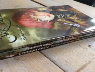 Complete reeksen Carbon Grey - compleet 3x TPB