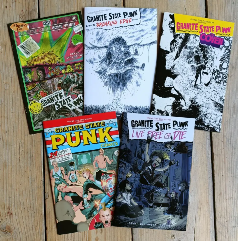 Granite State Punk 1 t/m 5 (complete set)