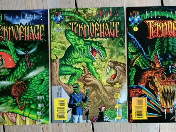 Complete reeksen Neil Gaiman's Teknophage  (Compleet)