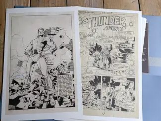 Speciale uitgaven (ongesigneerd) Wally Wood: Thunder Agents Artist's Edition