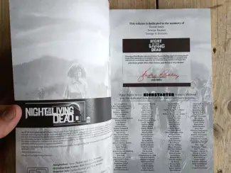 Genummerde / gesigneerde uitgaven Night of the living dead - 50th Anniv.  (Kickstarter signed edit)