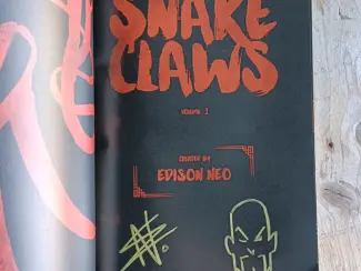 Engels Snake Claws TPB  (beschadigd)