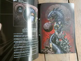 Illustratie boeken The art of Darkness