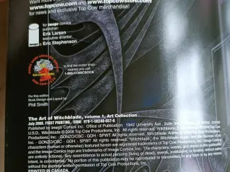 Illustratie boeken Art of Witchblade