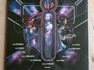 Illustratie boeken Art of Witchblade