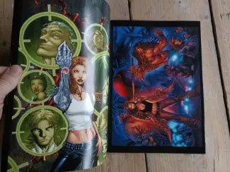 Illustratie boeken Art of Witchblade