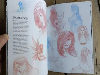 Illustratie boeken Figment and Flame - A Fantasy Artbook (signed)