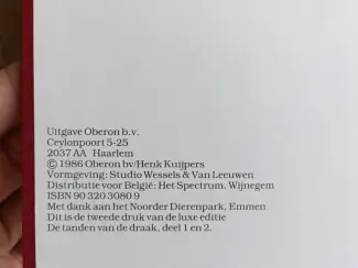 Gestoffeerde uitgaven (ongesigneerd) Franka Luxe uitgave - De tanden van de draak