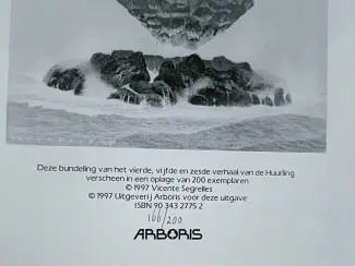 Genummerde / gesigneerde uitgaven De Huurling - bundel 1-4