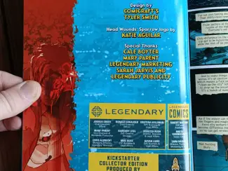 Science Fiction Head Wounds: Sparrow  Kickstarter Exclusive Virgin Variant