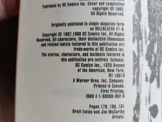 DC Comics John Constantine, Hellblazer - Original Sins TPB