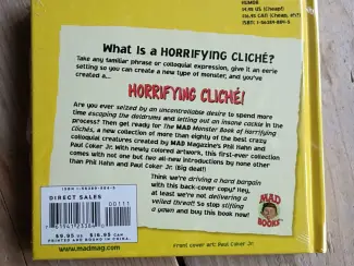 Engels Mad Monster Book of Horrifying Cliches HC