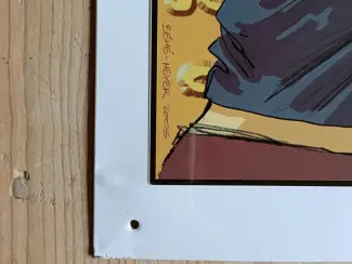 Overig Wandplaat 'De Killer'