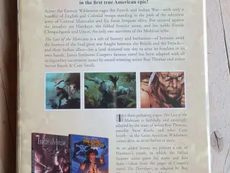 Marvel Comics Marvel Illustrated: Last of the Mohicans  HC