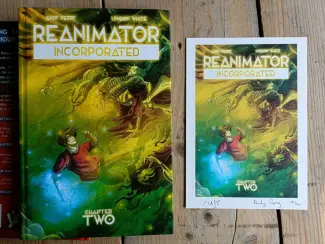 Genummerde / gesigneerde uitgaven Reanimator Incorporated HC 1+2 (incl. Kickstarter extras)