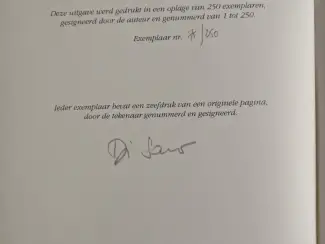 Genummerde / gesigneerde uitgaven Rooie Oortjes Luxe uitgave deel 4