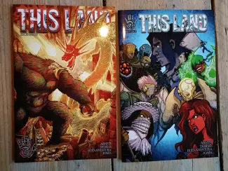 Complete reeksen This Land  1-5  + Kickstarter extras