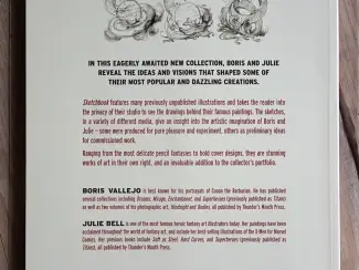Illustratie boeken Sketchbook Boris Vallejo and Julie Bell