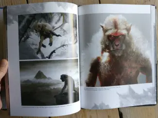 Illustratie boeken Art-Book Lu Ming - Mongolian Wind + excl. prent